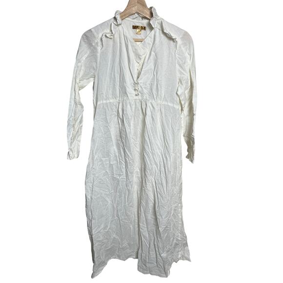 April Cornell Long White Sleepwear XS Nightgown - Picture 1 of 5